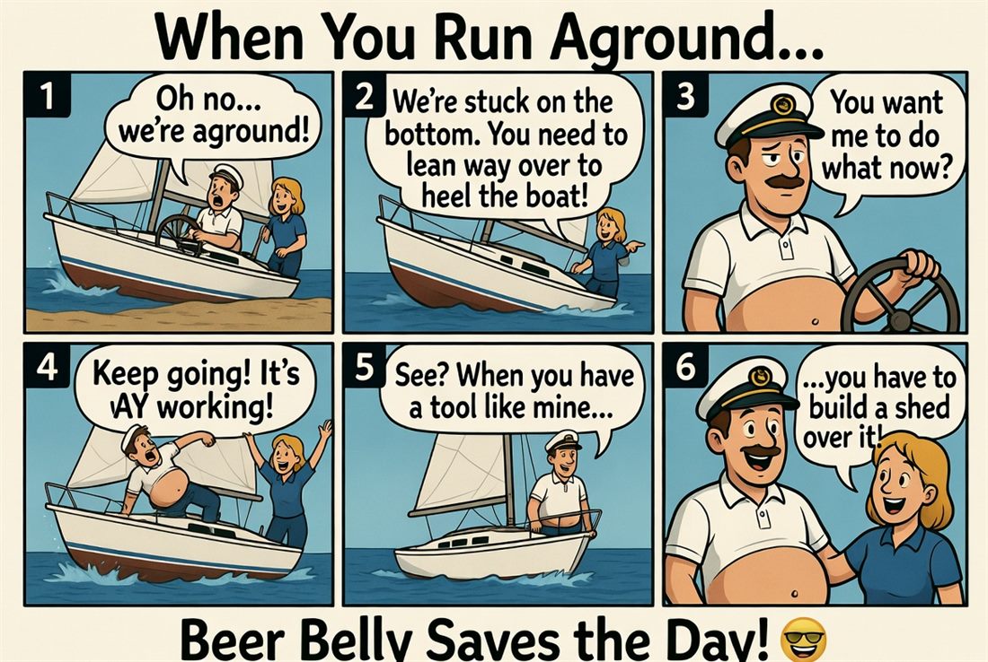 Sailing life comic